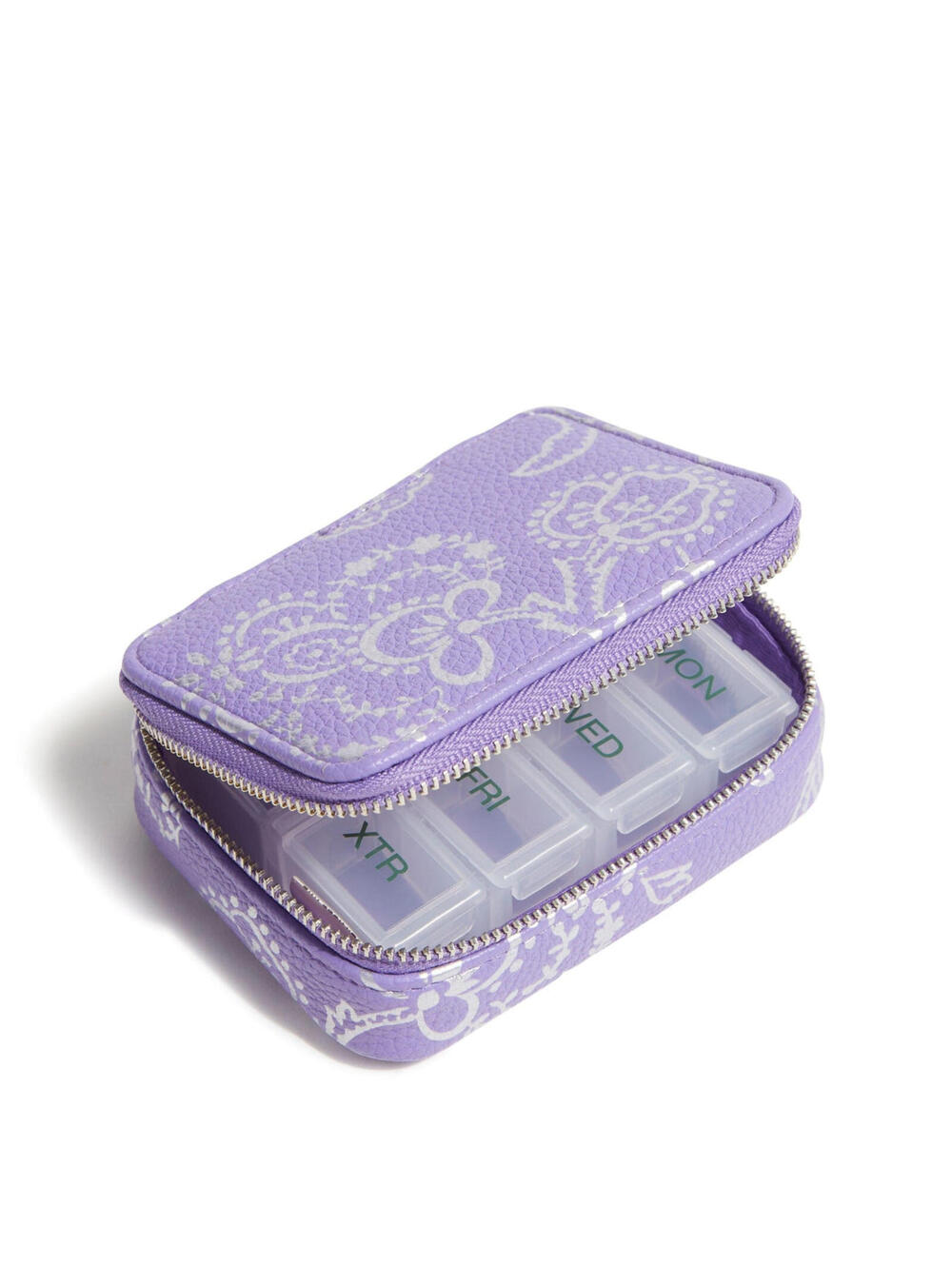 Vera Bradley - Essential Travel Pill Case - Faux Leather - Cotswolds Dahlia - Picture 2 of 4